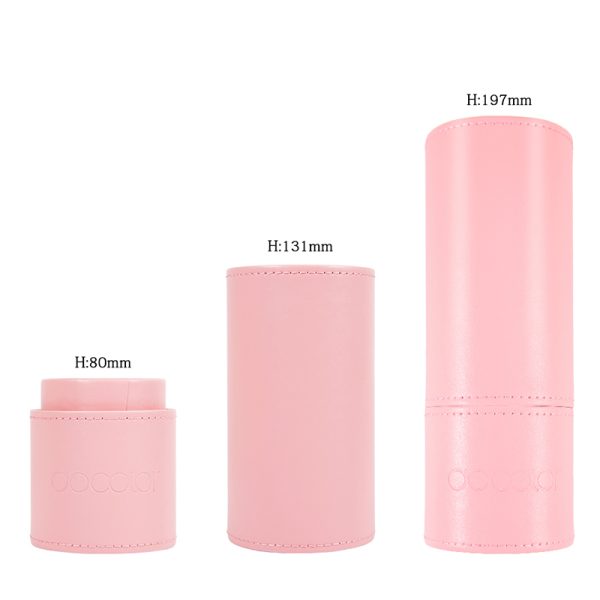 Professional 8-Piece Pink Makeup Brush Set - Image 7