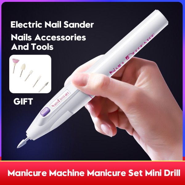 Professional 5-in-1 Electric Nail Drill Machine for Manicure and Pedicure - Image 3