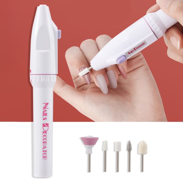 Professional 5-in-1 Electric Nail Drill Machine for Manicure and Pedicure - Image 2
